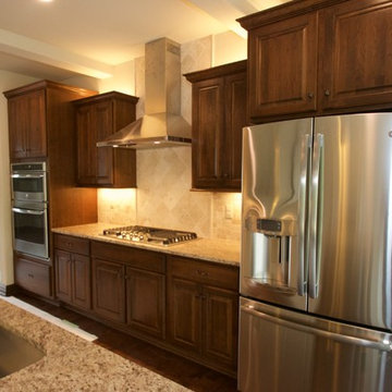 Single Wall Kitchen with Island