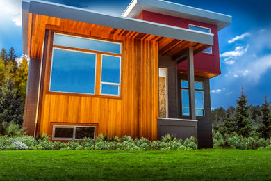 Modern exterior home idea in Seattle