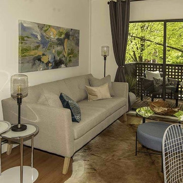 Creative East Vancouver loft condo staging