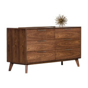 Nova Domus Soria Modern Walnut Dresser