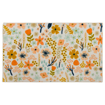 Mohawk Home Whimsy Floral Cream 2' 6" x 4' 2" Kitchen Mat