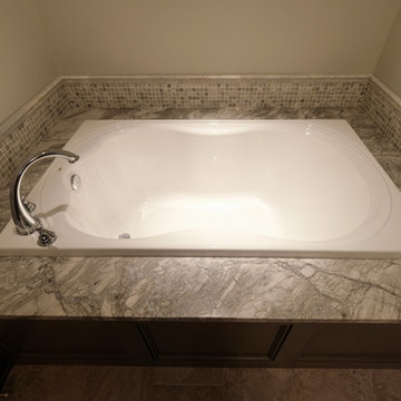 Saginaw Transitional Master Bath Tub Surround