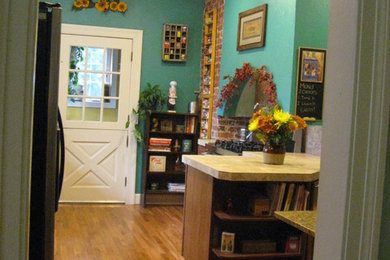 Kitchen - eclectic kitchen idea in Other