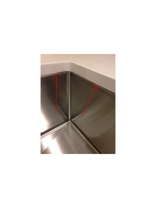 Gap Between Countertop And Undermount Sink, How To Fill Gap Between Wall And Vanity Top With Undermount Sink
