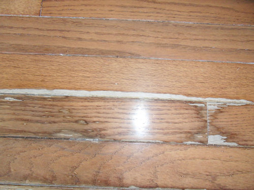 Damaged Hardwood Flooring, Dustin’s Hardwood Floor Refinishing