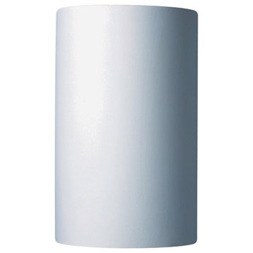 Ambiance Large Cylinder, Wall Sconce, Bisque