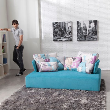 MyCube Modern Swivel Day Bed sofa bed by Famaliving San Diego