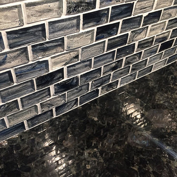 Blue Accent Kitchen