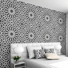 Lexington Allover Wall Stencil - Large Stencils for India