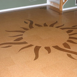 Customer Installation - Sun Mosaic - Cork Flooring