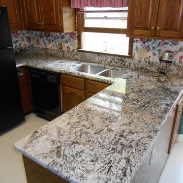 Bianco Antico Granite Countertop Color Examples