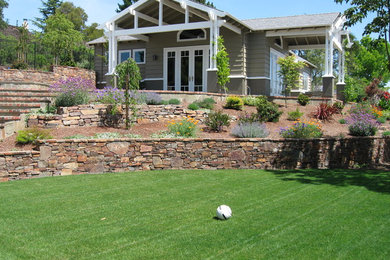 This is an example of a traditional landscaping in San Francisco.