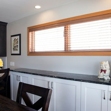 Transitional Kitchen and Laundry Room Remodel in Fitchburg, WI