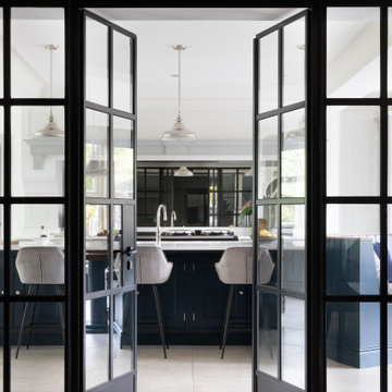 Altrincham County House Kitchen - Bespoke Shaker Kitchen, Hand-crafted Kitchen