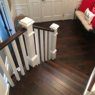 Hardwood and Full Staircase Reconstruction- WOODINVILLE, WA