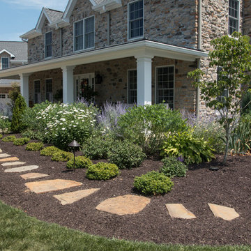 Craftsman Home with perennial gardens
