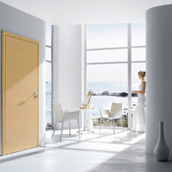 Italian Modern Door with Flush Casing - Interior Doors
