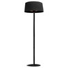 Alma Standing Indoor/Outdoor Heater, Midnight Black