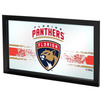 NHL Framed Logo Mirror, Florida Panthers