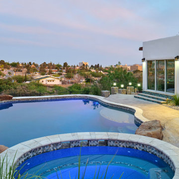 Hillside Backyard Renovation El Paso