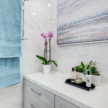 Makeup vanity area