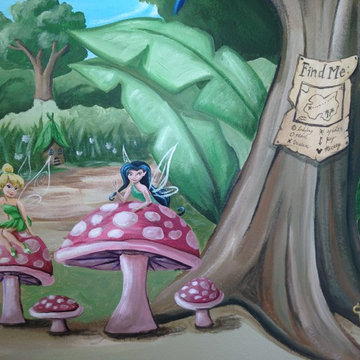 Pirate and Mermaid Beach Mural