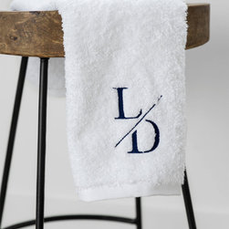 Hemingway Monogrammed Towels - Bath Towels