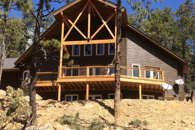 Inspiration for a craftsman patio remodel in Albuquerque