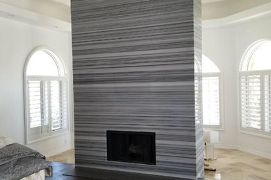 Inspiration for a contemporary bedroom remodel in Los Angeles