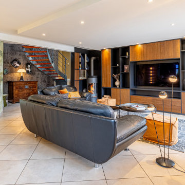 Rénovation de la pièce de vie d'une maison