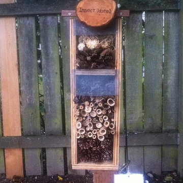 Insect Hotel for Seattle Montessori School Sensory Garden