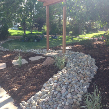 Back Yard Renovations with Arbor - Highlands Ranch, CO