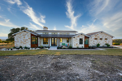 Inspiration for a country exterior in Austin.