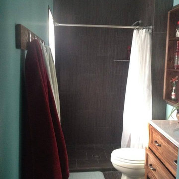 Remodeled Small Master Bathroom