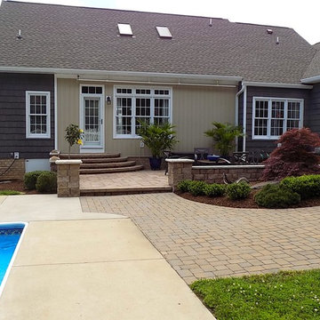 Pool Area Terrace & Courtyard