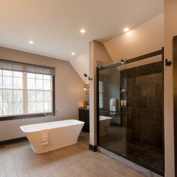 Industrial Master Bath in Blue Bell, PA