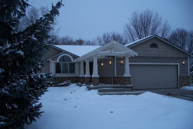Minimalist exterior home photo in Other