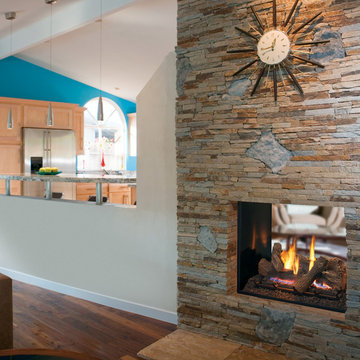 Montebello See Through - Traditional Fireplace Design Collection by Astria