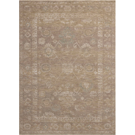Chris Loves Julia x Loloi Louisa Taupe / Gold 2'-3" x 3'-10" Accent Rug