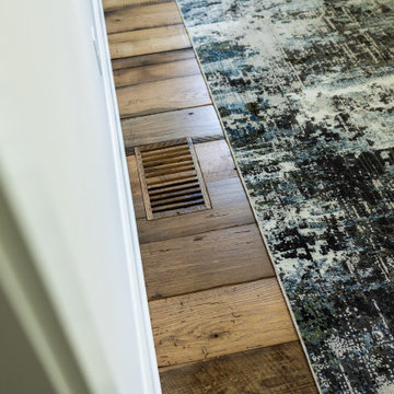 Original Face Skip Planed Reclaimed Oak Solid Plank Flooring
