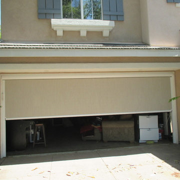 Motorized Garage Door Power Screen