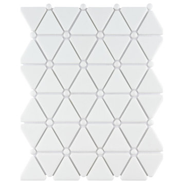 Expressions Glass Mosaic Floor and Wall Tile, Treux