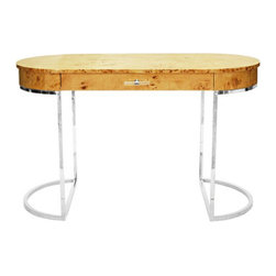 Worlds Away - Worlds Away Corbett Oval Desk - Desks And Hutches