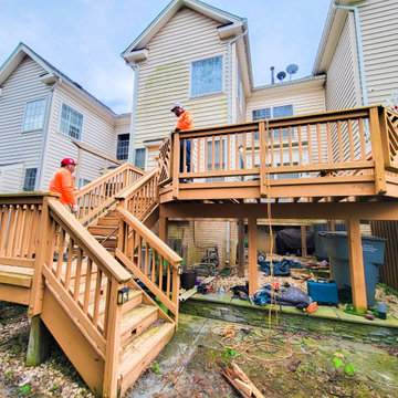 Bringing life to an old deck