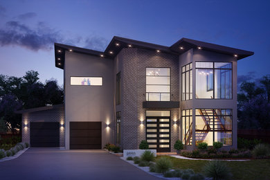 Modern home design in Dallas.