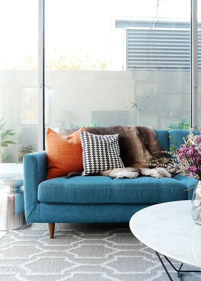 Midcentury Living Room by Eclectic Creative