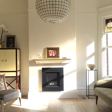 Transitional Living Room