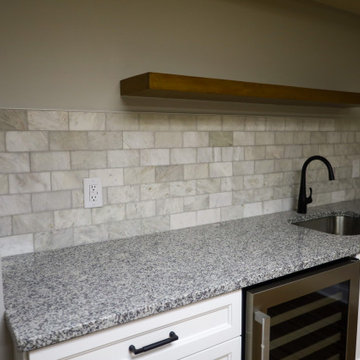 Basement Renovation with Wet Bar