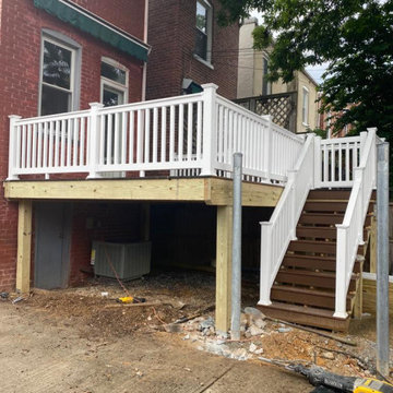 Deck, Fence & Roll Up Garage Door Construction