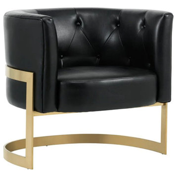 Fuentes Lounge Chair - Cantina Black